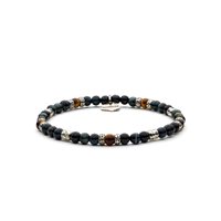 Armband Antracite Fante in Halbedelsteine BFA01 ADMIRAL